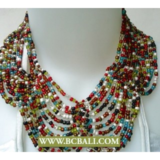 Bcbali Chockers Buterfly Necklaces Beading